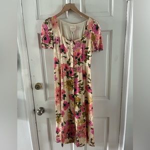 Sezane Floral Dress